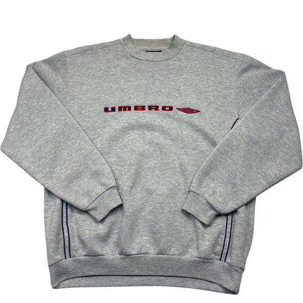 Vintage Grey Umbro Crewneck Sweatshirt 90s (M)