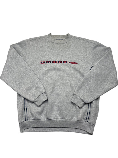 Vintage Grey Umbro Crewneck Sweatshirt 90s (M)