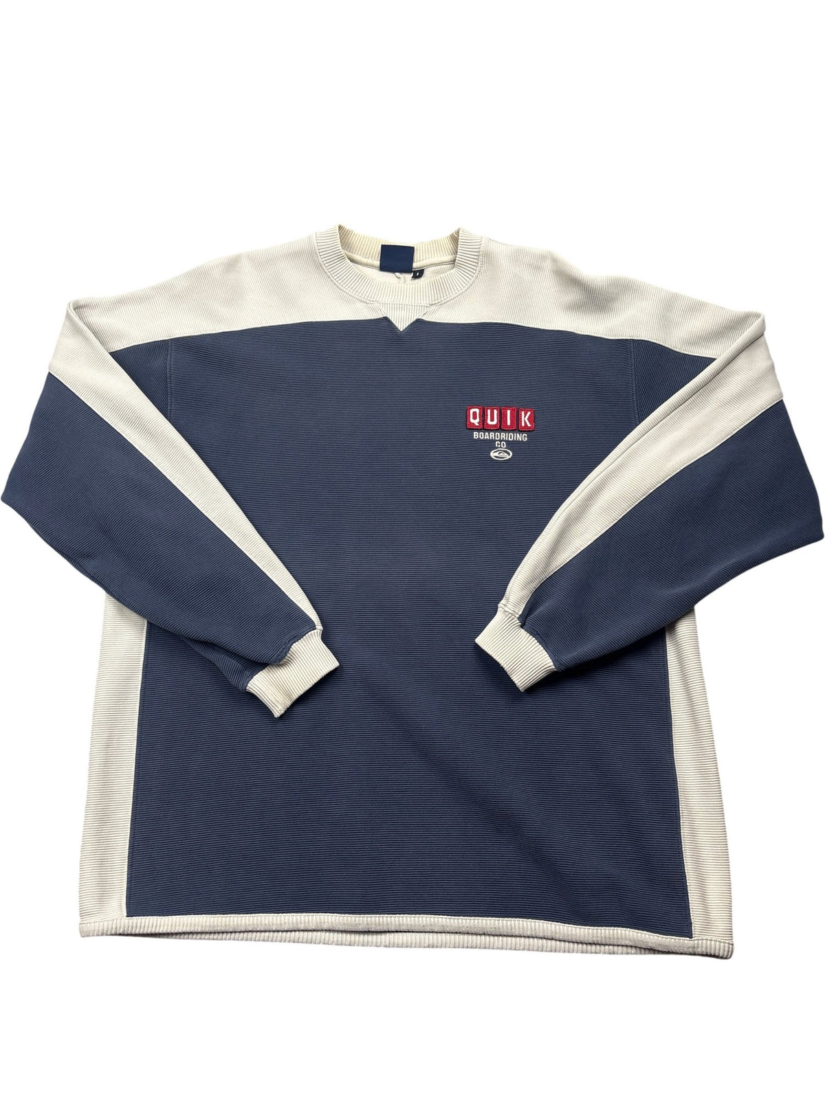 Vintage Blue Quiksilver Sweatshirt 90s (L)