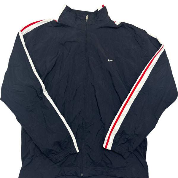 Vintage Black Nike Windbreaker Y2K (L)