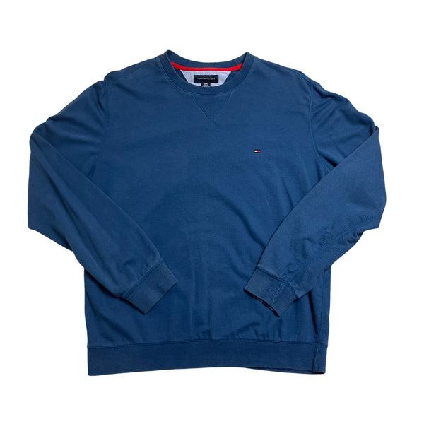 Vintage Blue Tommy Hilfiger Sweater (M)