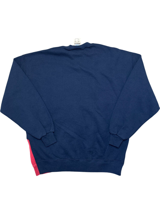 Vintage Navy Adidas Sweatshirt 90s (L)