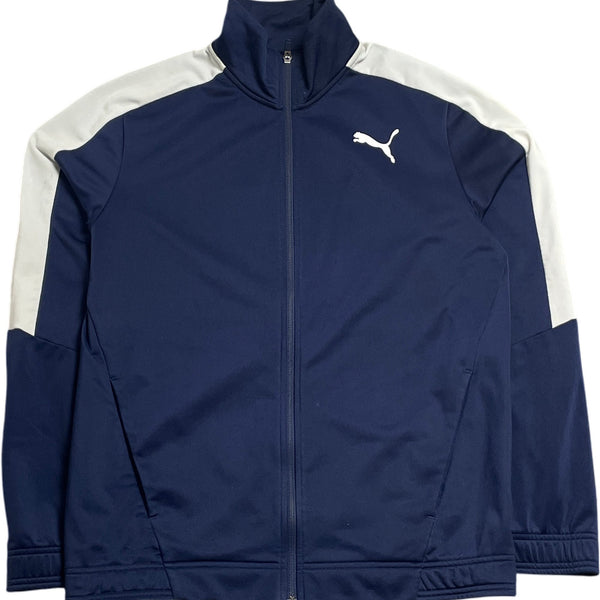 Vintage Blue Puma Track Jacket Slazenger (M) (M)