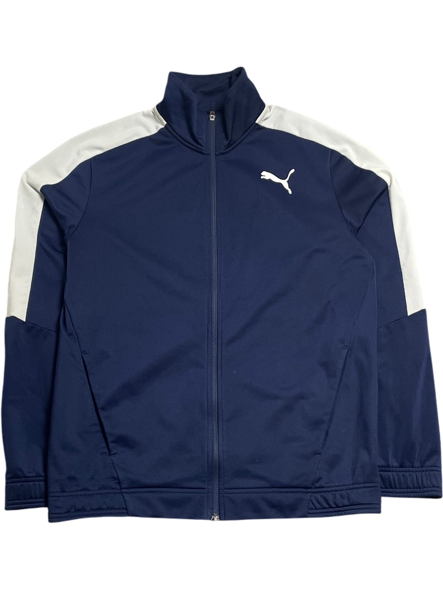 Vintage Blue Puma Track Jacket Slazenger (M) (M)