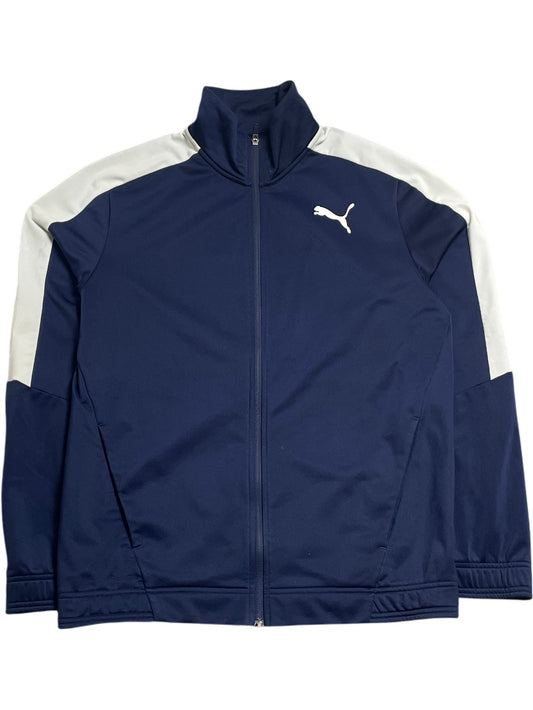 Vintage Blue Puma Track Jacket Slazenger (M) (M)
