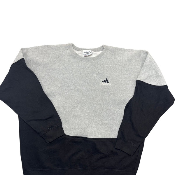 Vintage Grey Adidas Sweatshirt 90s (L)