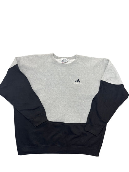 Vintage Grey Adidas Sweatshirt 90s (L)