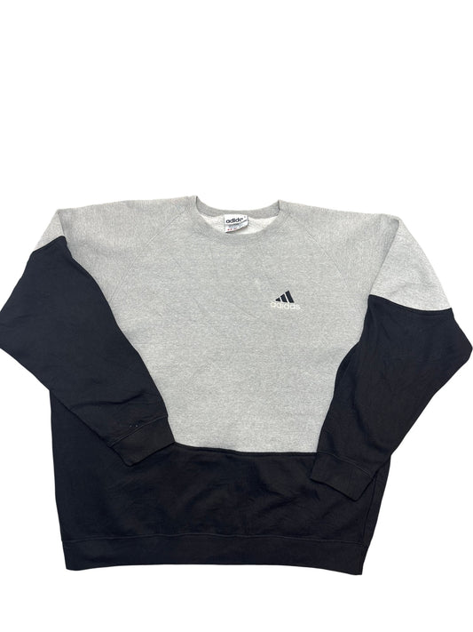 Vintage Grey Adidas Sweatshirt 90s (L)