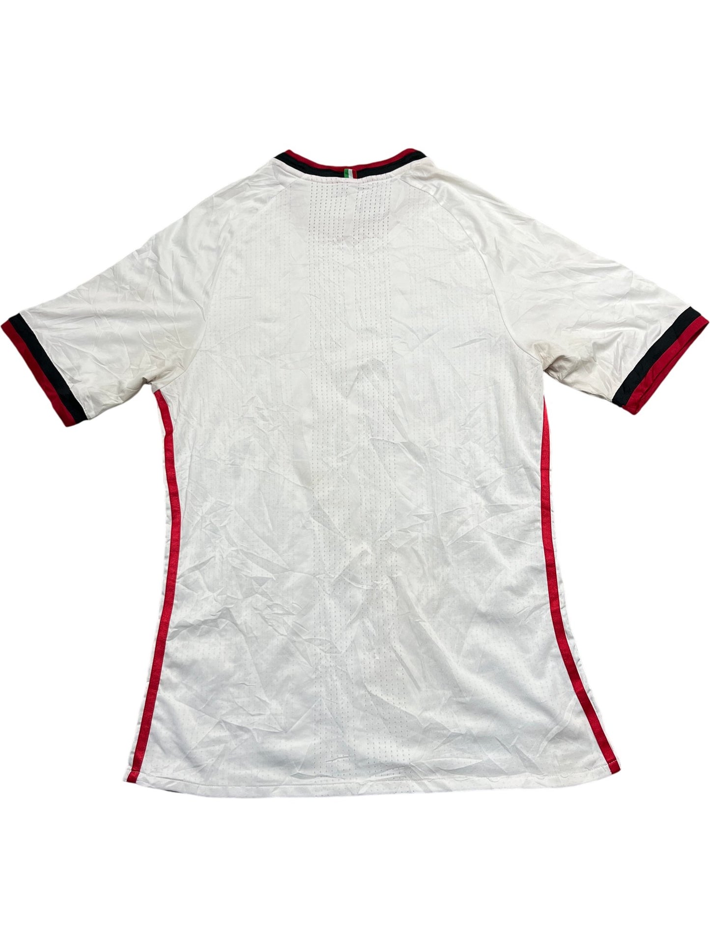 Vintage White Adidas AC Milan Football Jersey (L)