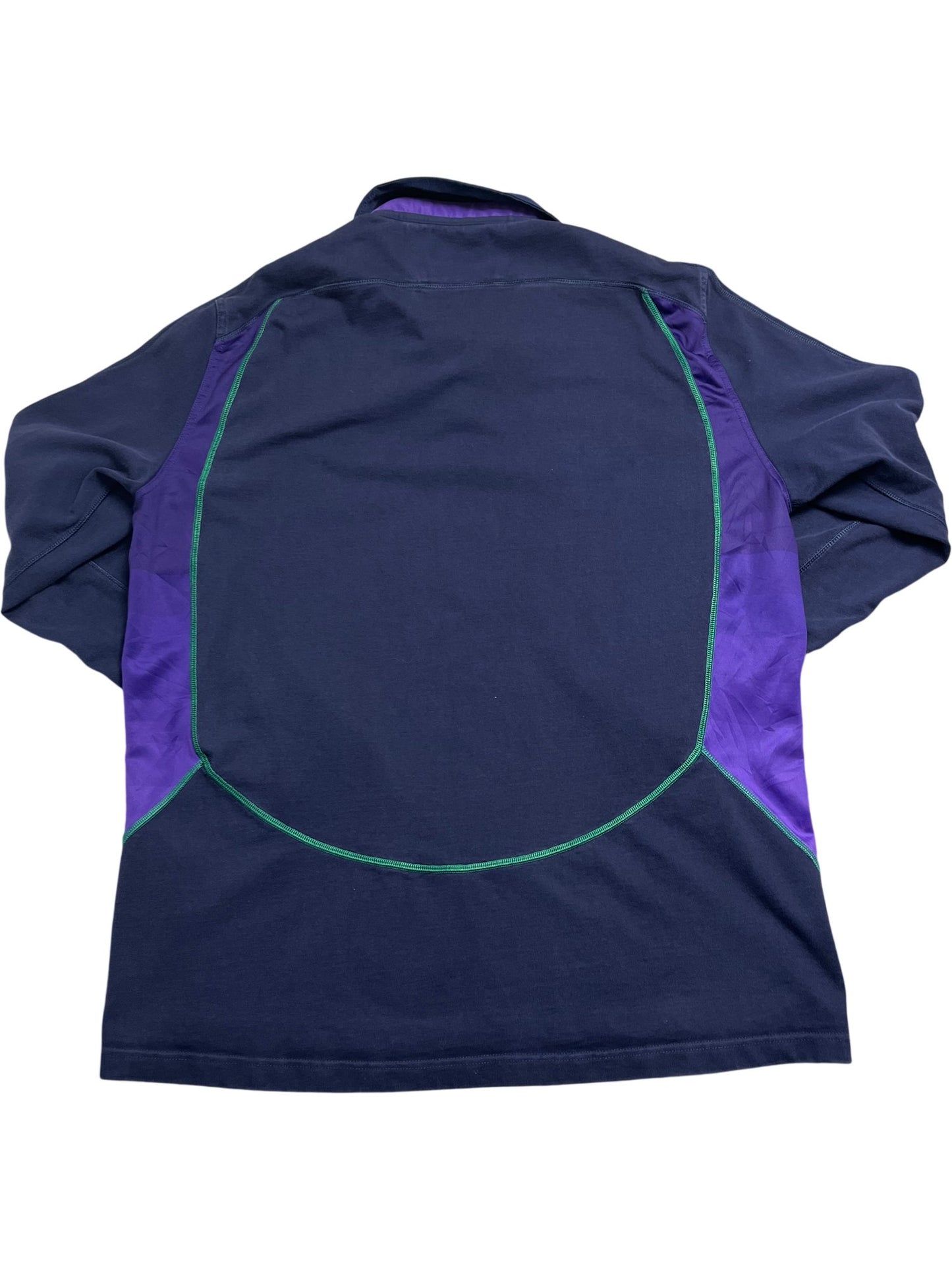 Vintage Blue Macron Scotland Rugby Shirt (XXL)