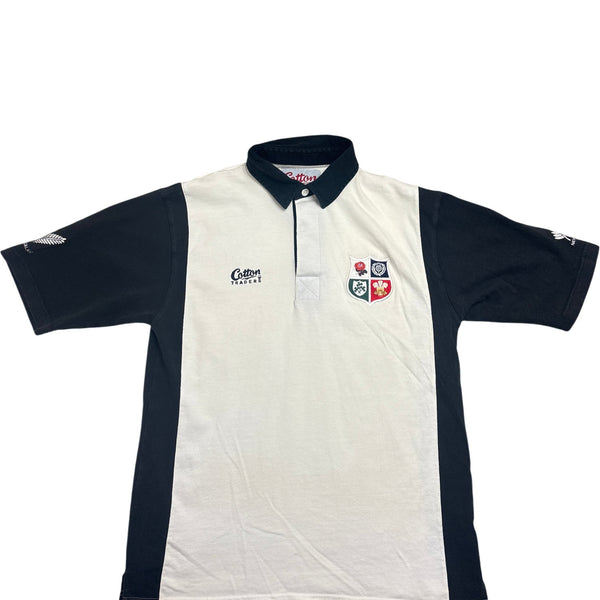 Vintage Black Cotton Traders Polo Shirt (M)