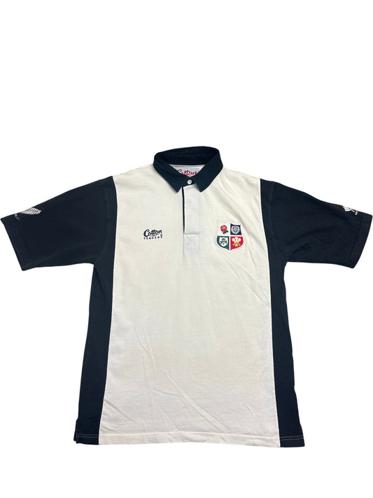 Vintage Black Cotton Traders Polo Shirt (M)
