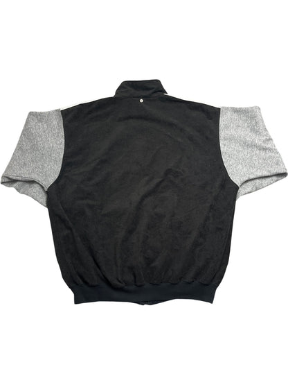 Vintage Black Adidas Track Jacket Y2K (L)