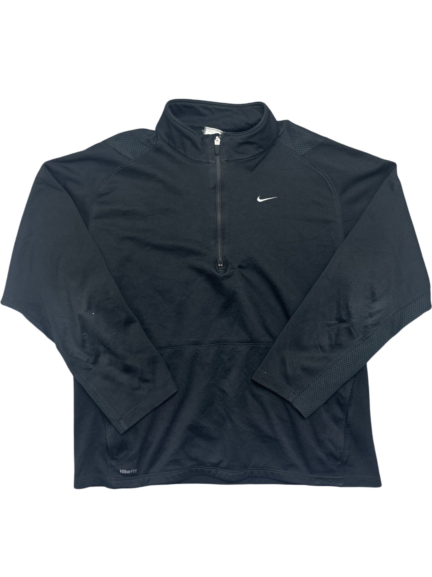 Vintage Black Nike Sweatshirt 2000s (XL)