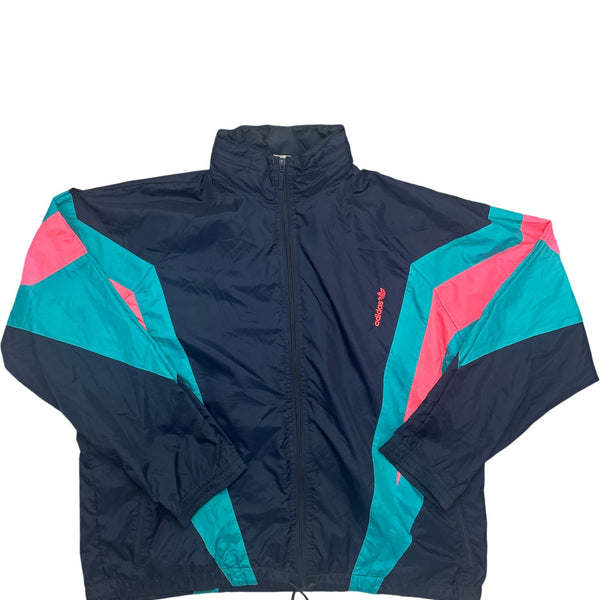 Vintage Blue Adidas Windbreaker 90s (M)