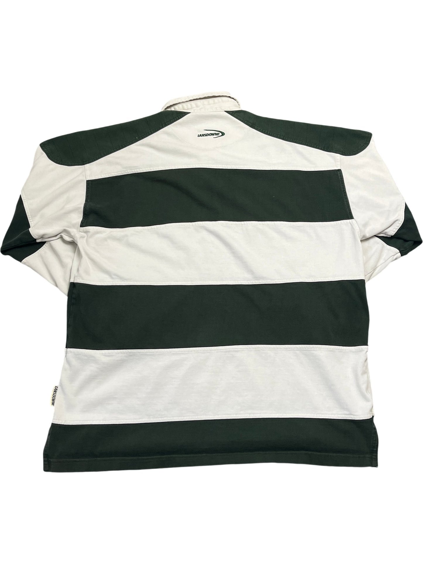 Vintage Green Lansdowne Rugby Shirt 2000s (XXL)