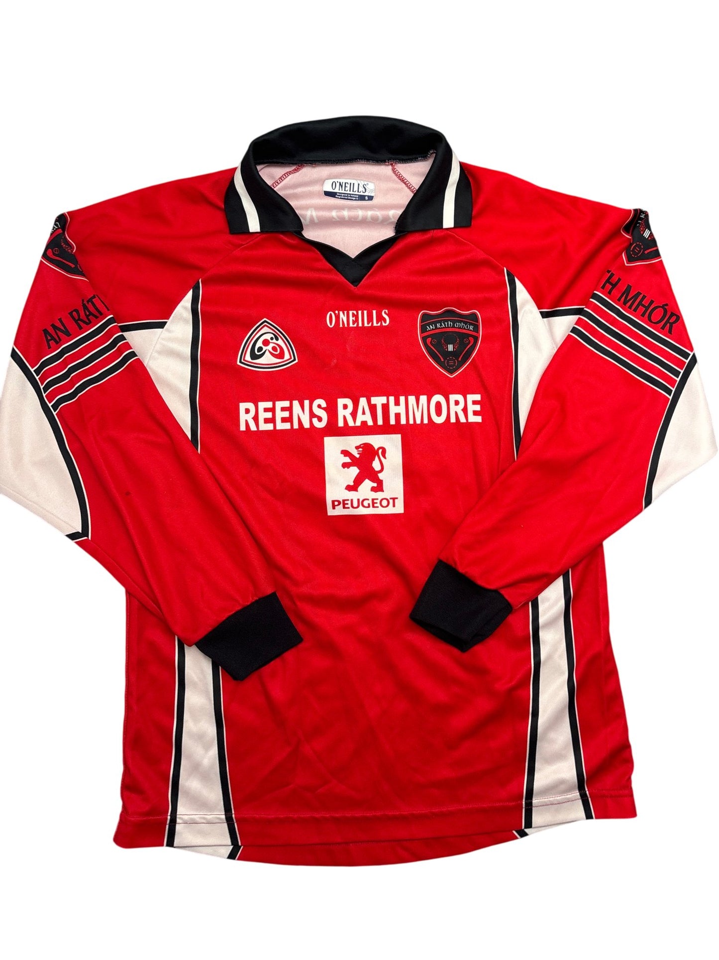 Vintage Red O'Neills Jersey An Ráth Mhór Football (S)