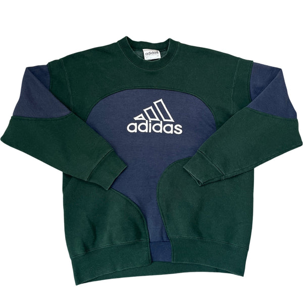 Vintage Green Adidas Crewneck Sweatshirt (L)