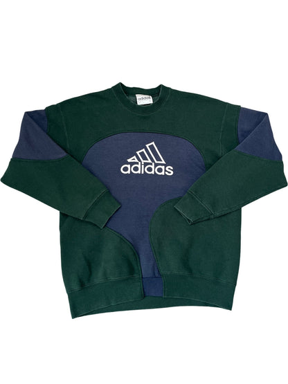 Vintage Green Adidas Crewneck Sweatshirt (L)
