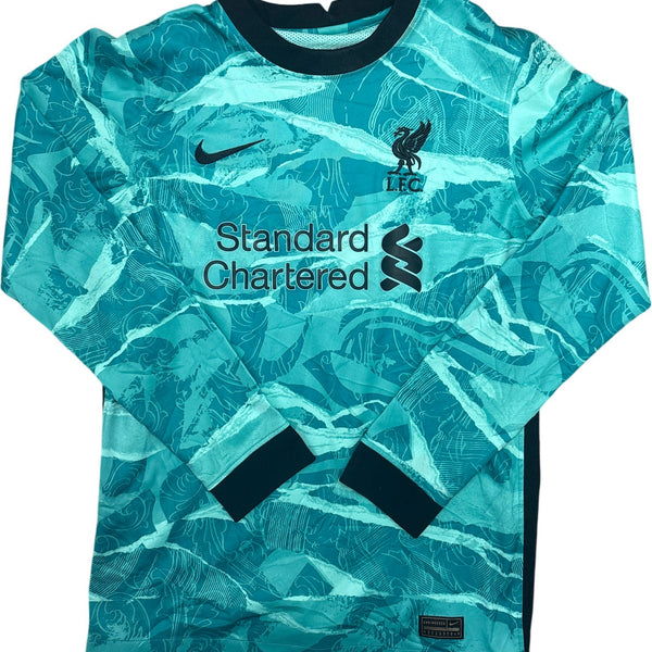 Vintage Teal Nike Liverpool FC Jersey 2020 (S)