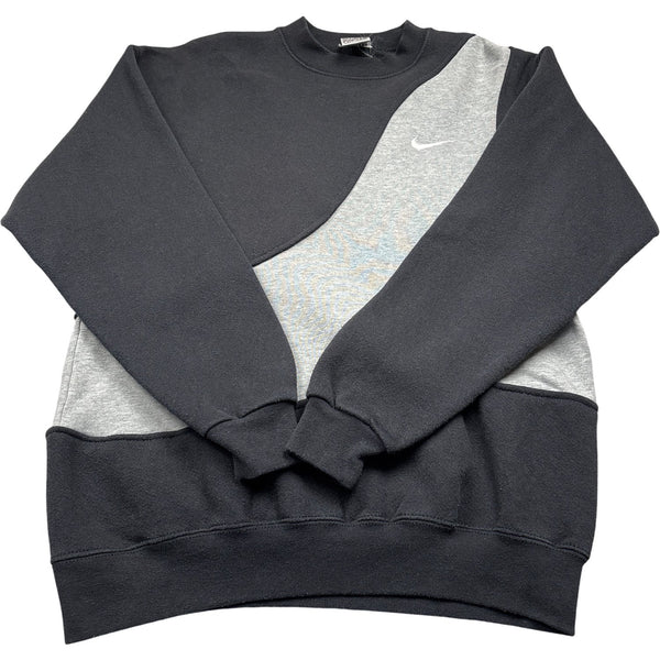 Vintage Black Nike Crewneck Sweatshirt 90s (L)