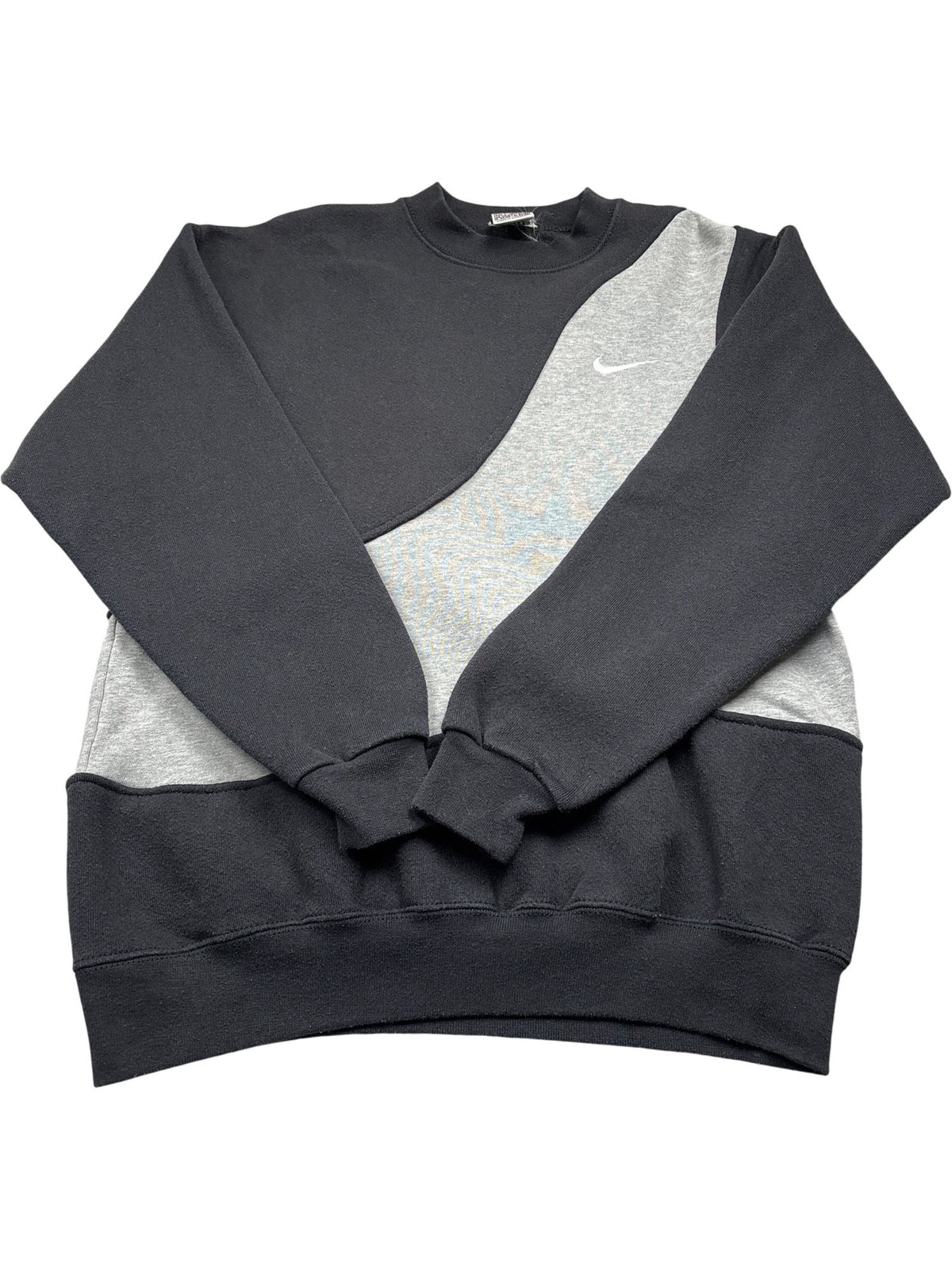Vintage Black Nike Crewneck Sweatshirt 90s (L)