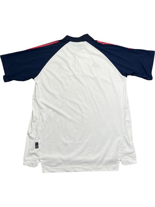 Vintage White Adidas T-Shirt France Football (XL)