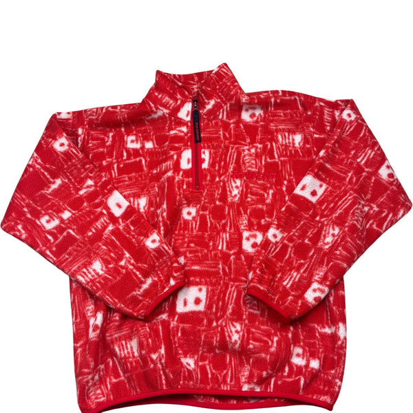 Vintage Red Whack Vintage Fleece Patterned (XS)