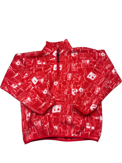 Vintage Red Whack Vintage Fleece Patterned (XS)