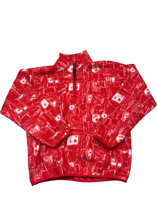 Vintage Red Whack Vintage Fleece Patterned (XS)