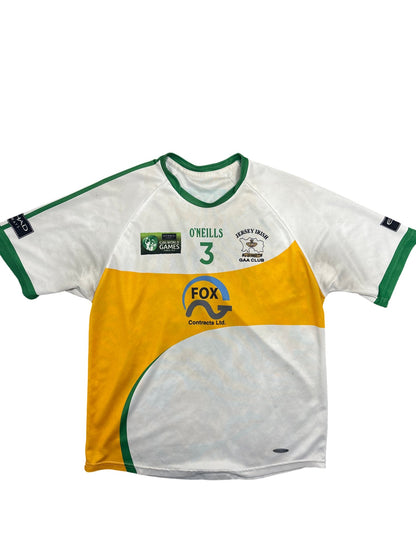 Vintage White O'Neills Jersey Irish GAA Club 2000s (L)