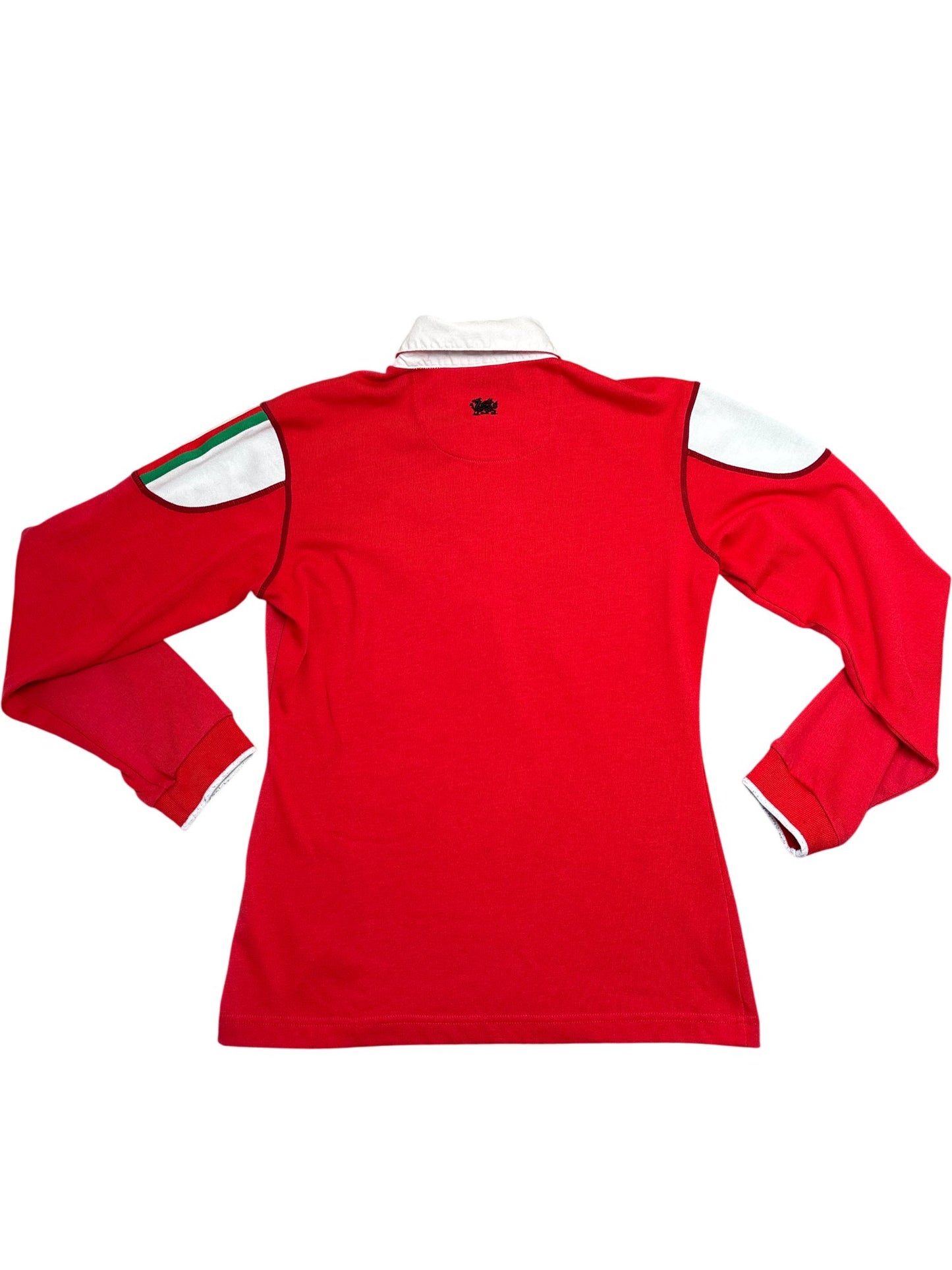 Vintage Red Reebok Rugby Shirt 2003 World Cup Signed (XS)