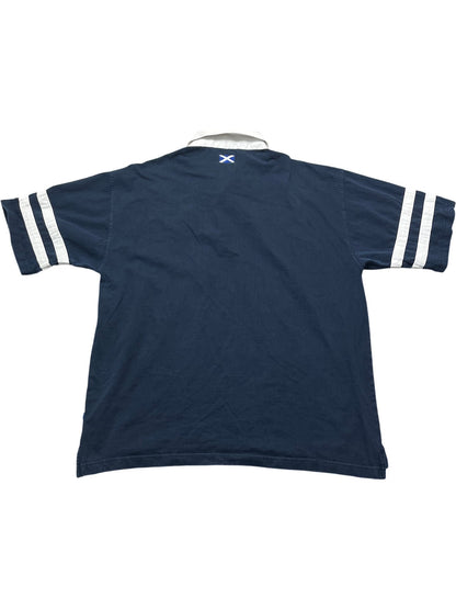 Vintage Navy Rugby Scotland Shirt (XXL)