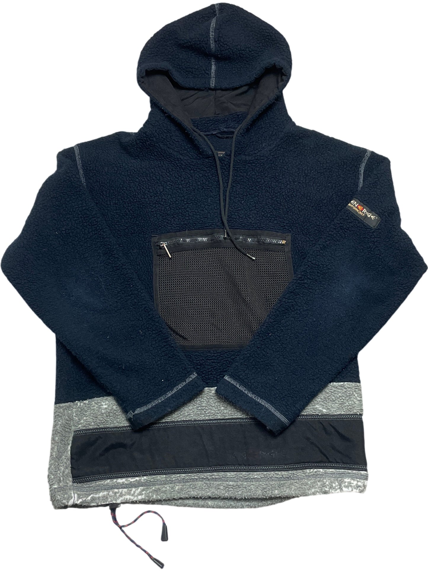 Vintage Navy Energie Hoodie Heavyweight (XL)