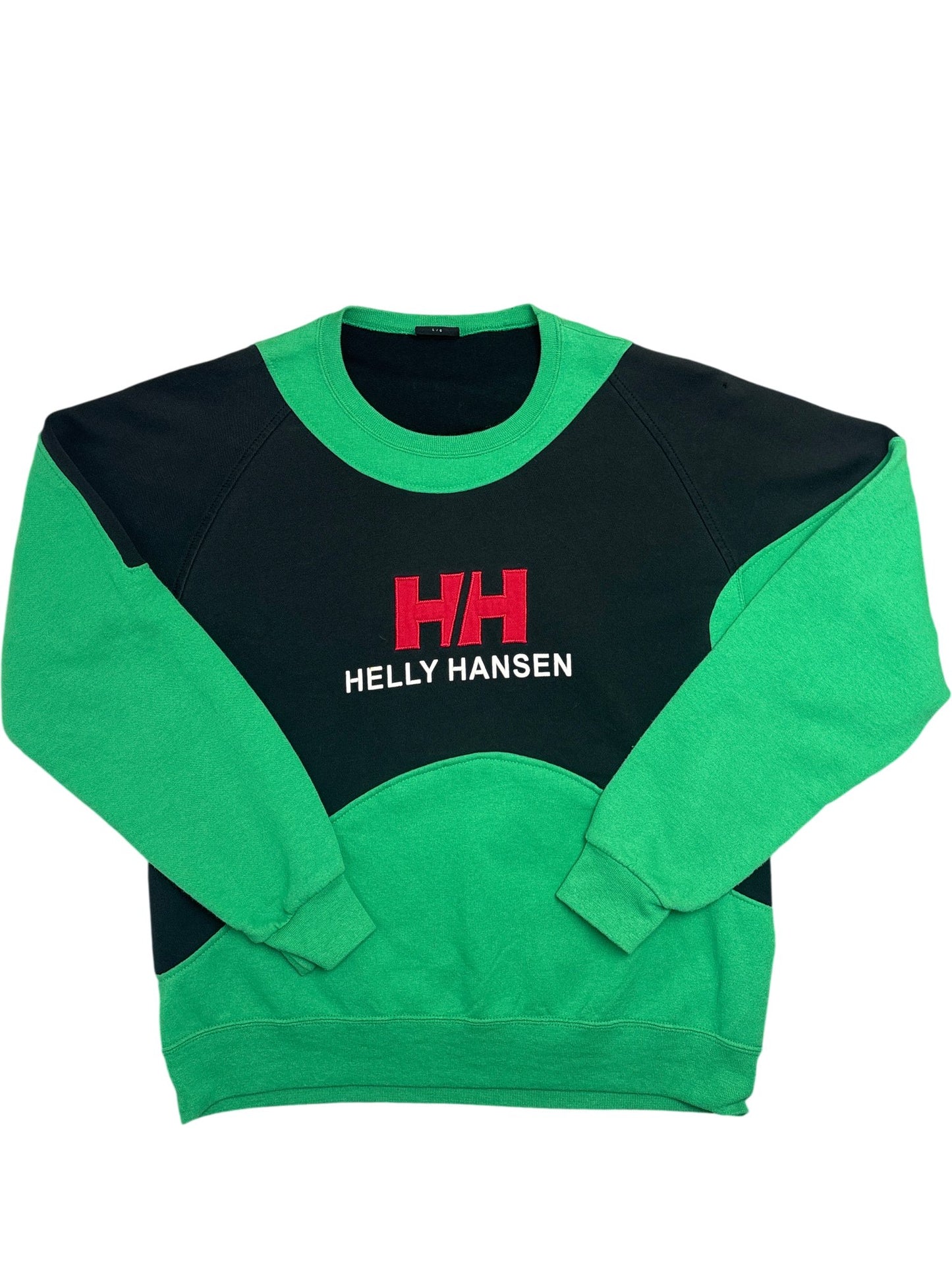 Vintage Green Helly Hansen Crewneck Sweatshirt (L)