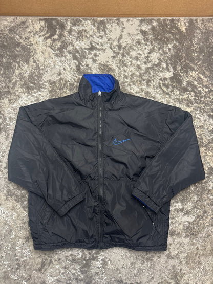 Vintage Blue Nike Puffer Jacket (M)