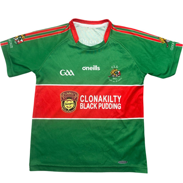 Vintage Green O'Neills GAA Jersey Cloch na gCoillte Kids 10-11 (XXS)