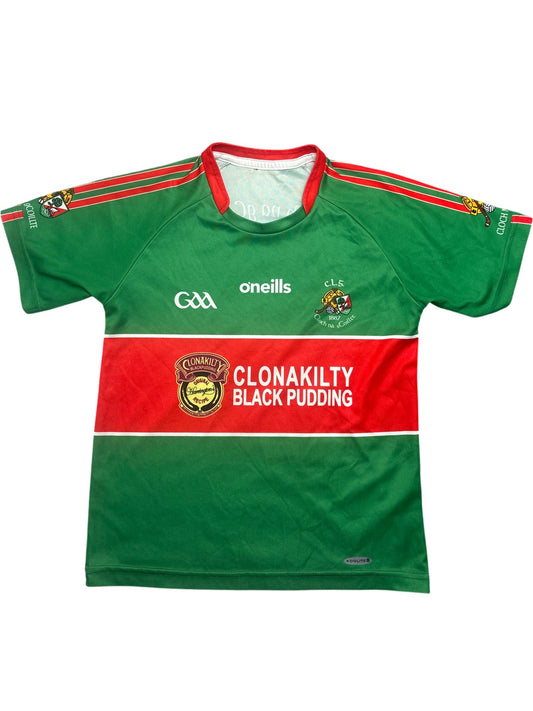 Vintage Green O'Neills GAA Jersey Cloch na gCoillte Kids 10-11 (XXS)