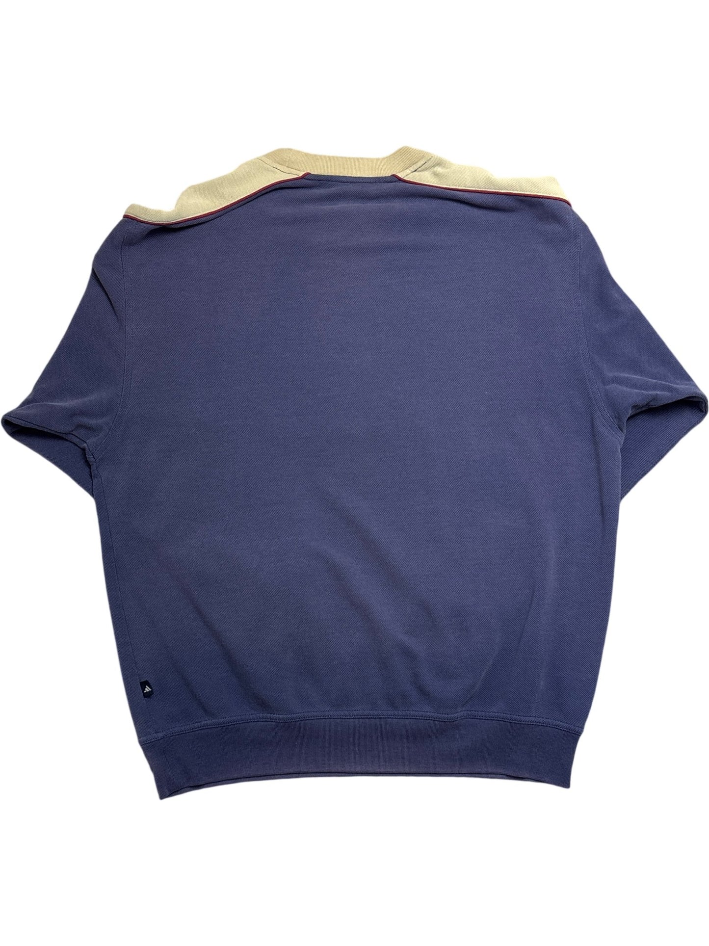 Vintage Blue Adidas Sweatshirt Spell out (L)