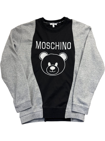 Vintage Grey Moschino Sweatshirt Bear Logo (M)
