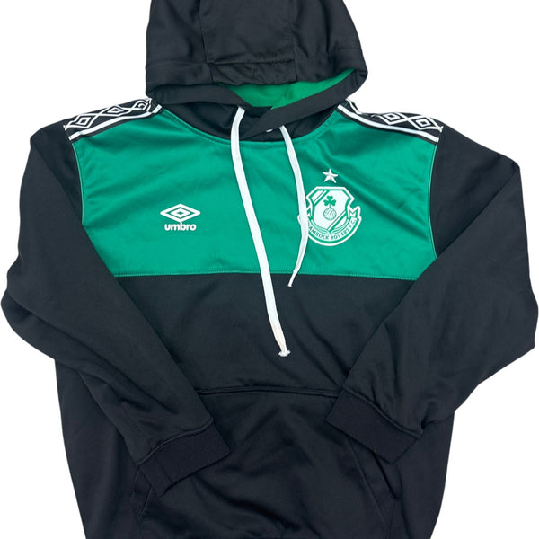 Vintage Green Umbro Hoodie Kids 8-9 (XS)