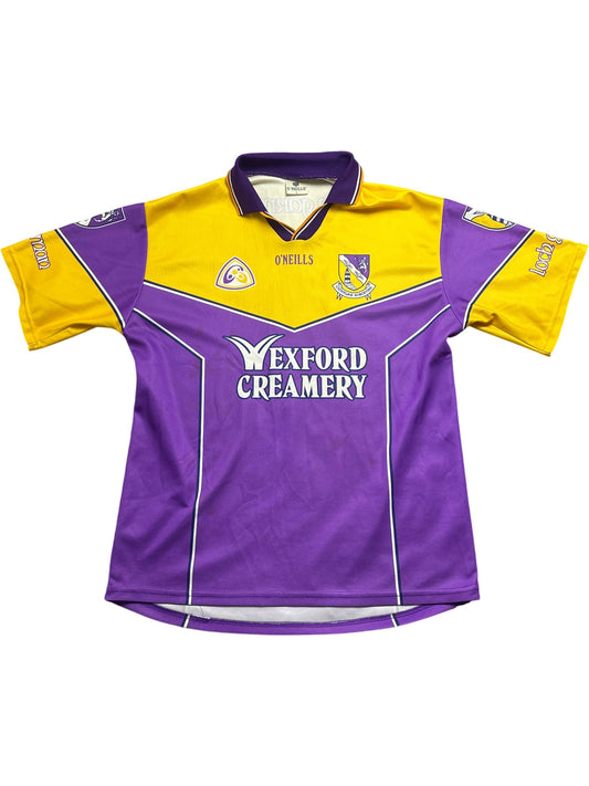 Vintage Yellow Purple O'Neills Wexford Jersey 2001/2002 (L)
