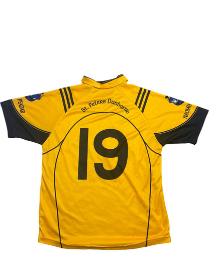 Vintage Yellow O'Neills Sports Jersey GAA St Peters Dunboyne (M)