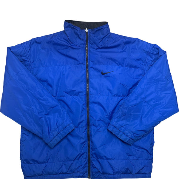 Vintage Blue Nike Puffer Jacket (M)