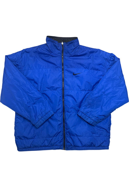 Vintage Blue Nike Puffer Jacket (M)