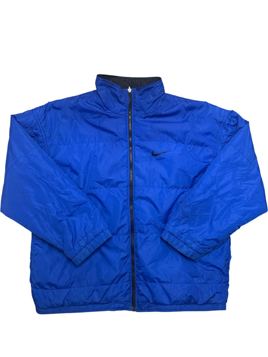 Vintage Blue Nike Puffer Jacket (M)