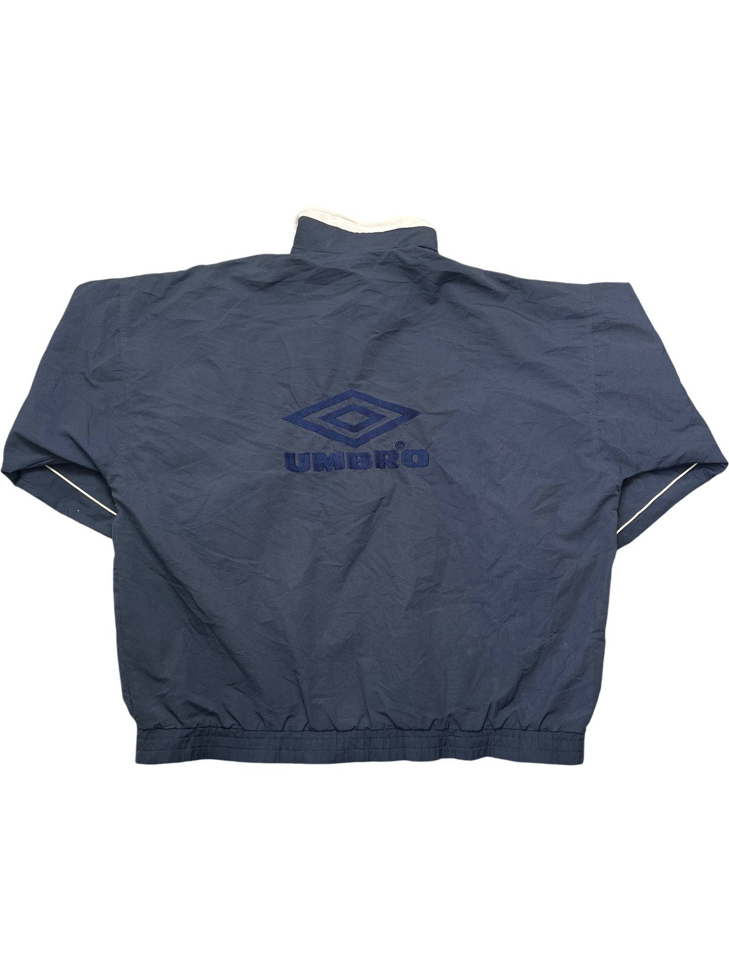 Vintage Blue Umbro Windbreaker Jacket 90s (M)