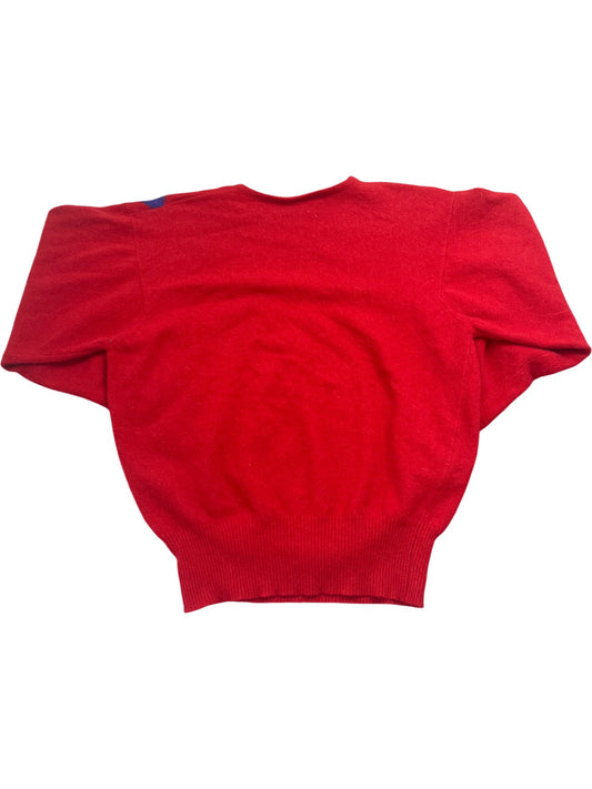 Vintage Red Whack Vintage Sweater 80s (XS)
