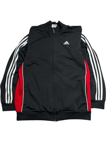 Vintage Black Adidas Track Jacket Y2K (L)
