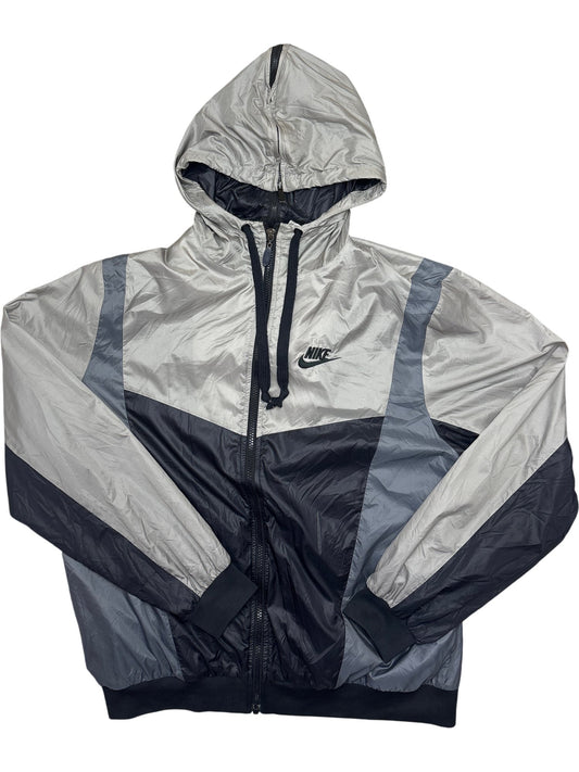 Vintage Grey Nike Windbreaker Jacket (L)